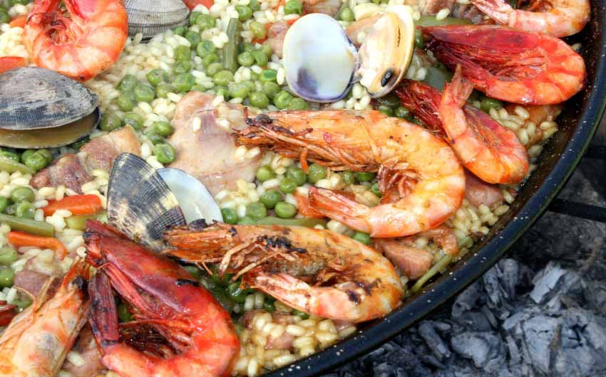 Paella in Costa Blanca with The Little Voyager