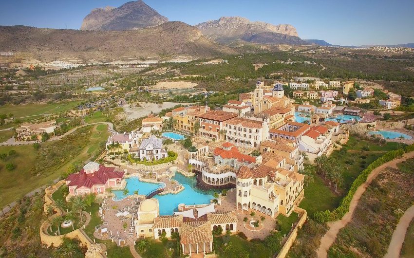 Melia Villaitana aerial view