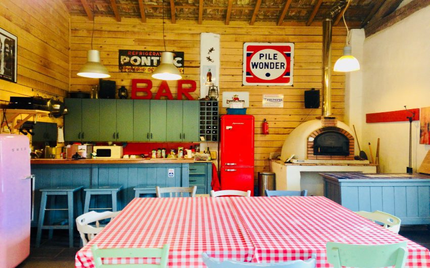 The French Hamlet common BBQ area