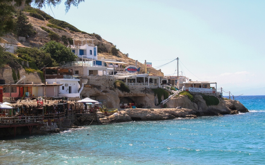 Crete coastal village