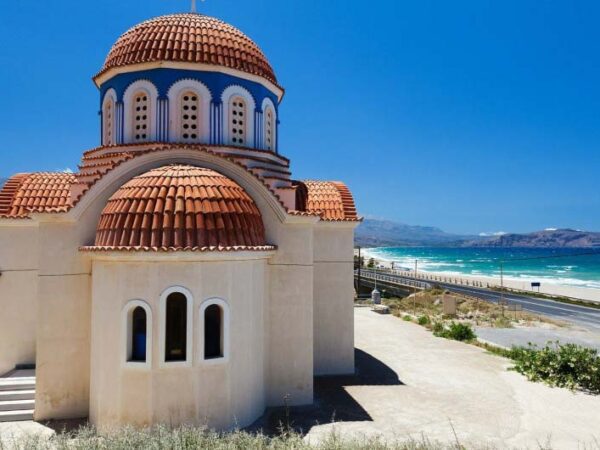 Crete's Orthodox Church with The Little Voyager