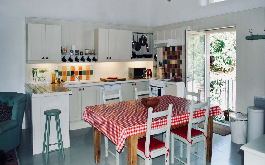 French Hamlet Hayloft Kitchen with The Little Voyager