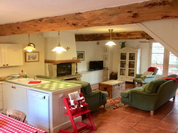 French Hamlet Pierres Living Room with The Little Voyager
