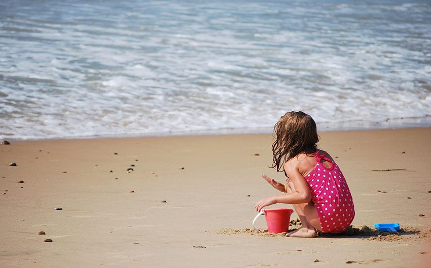 The Sussex Gardens Beach with The Little Voyager