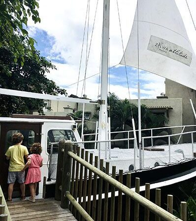 Zilwa Attitude and the Pirates Kids Club with The Little Voyager
