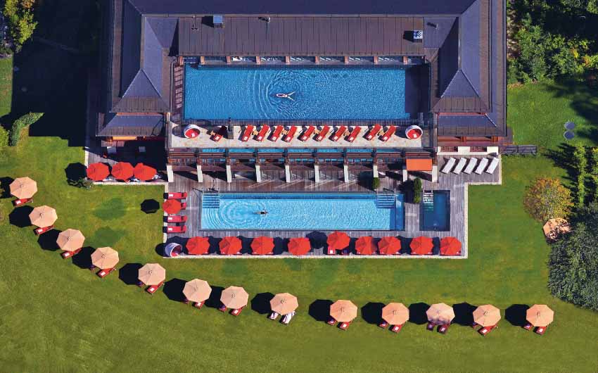 Schloss Eimau View From Above with The Little Voyager