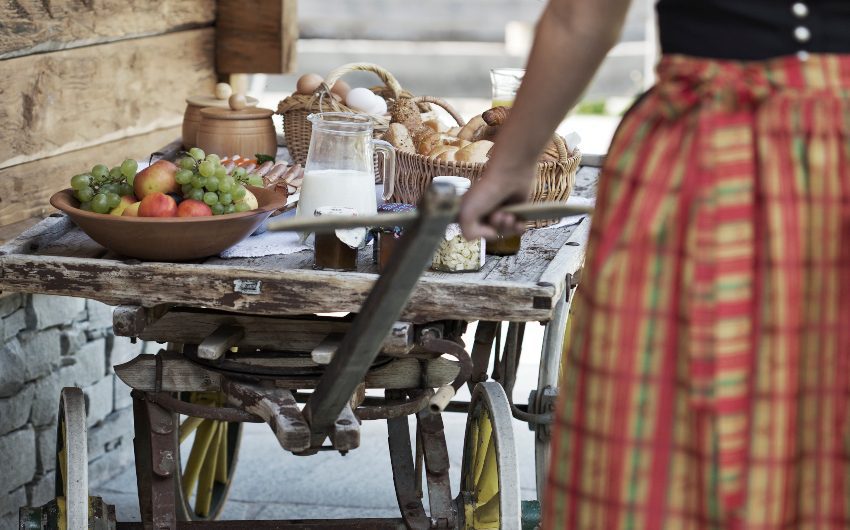 Breakfast at the Austrian Countryside Chalets