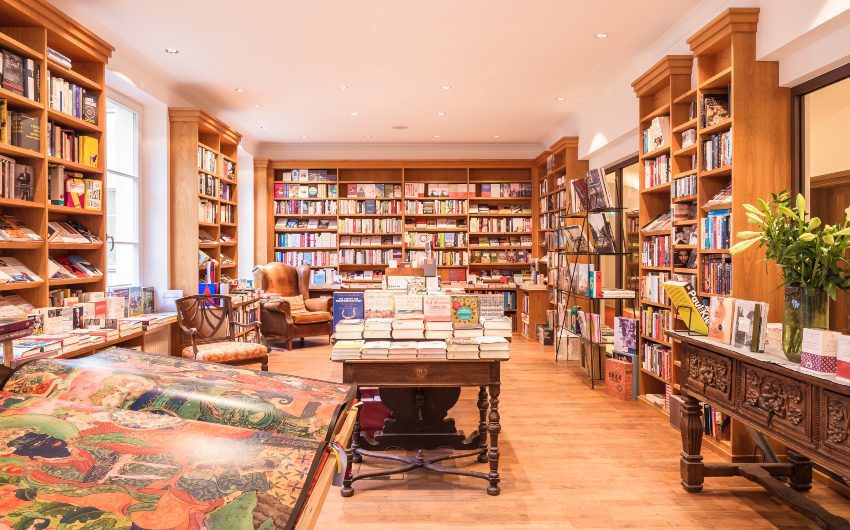 Bookstore at Schloss Elmau