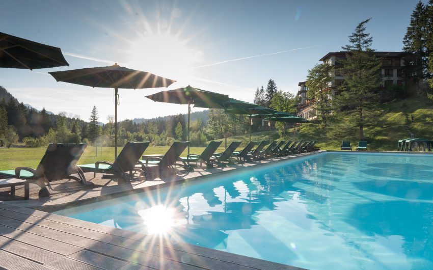 Pool Nature Spa at Schloss Elmau