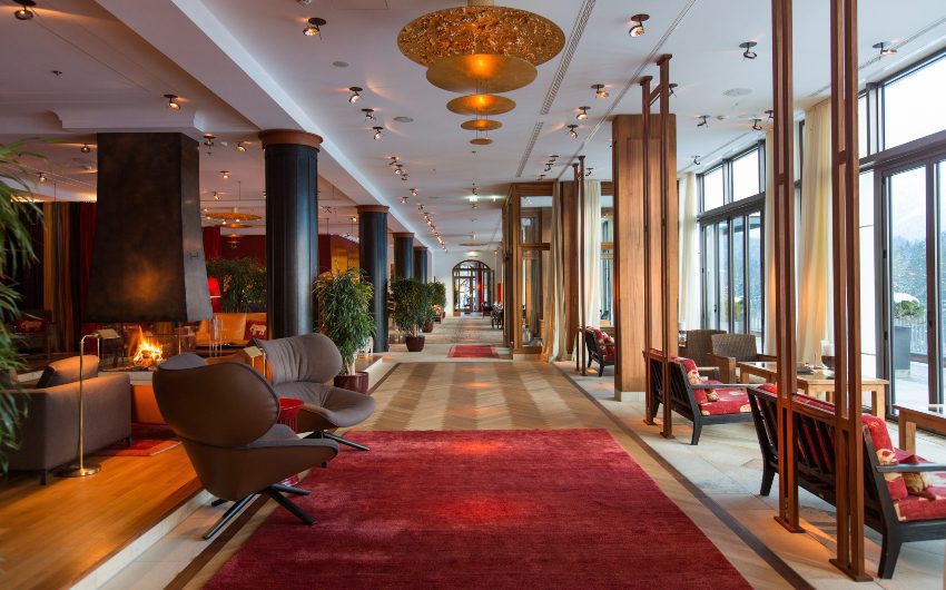 grand interior of hotel