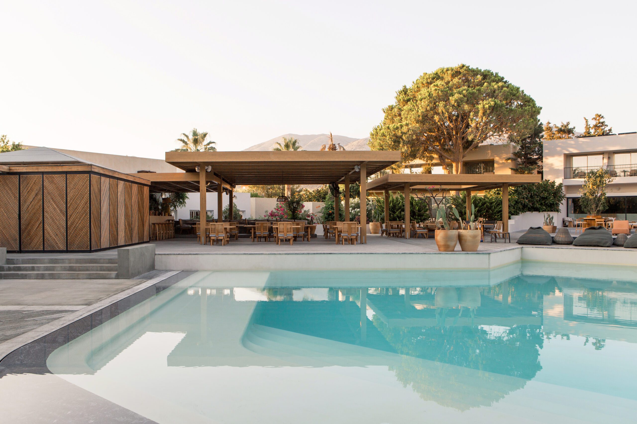 Main pool at the Cretan Eco Resort