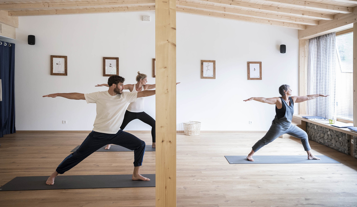 Yoga at the South Tyrolean Nature Resort