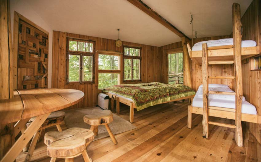 German Treehouses Bunk Beds with The Little Voyager