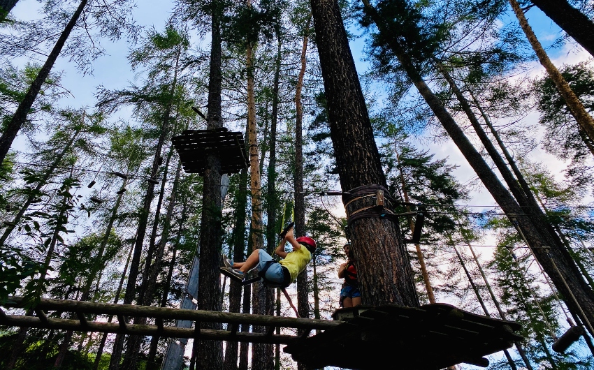 Climing park in Sterzing