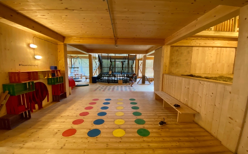 Playbarn at the South Tyrolean Nature Resort