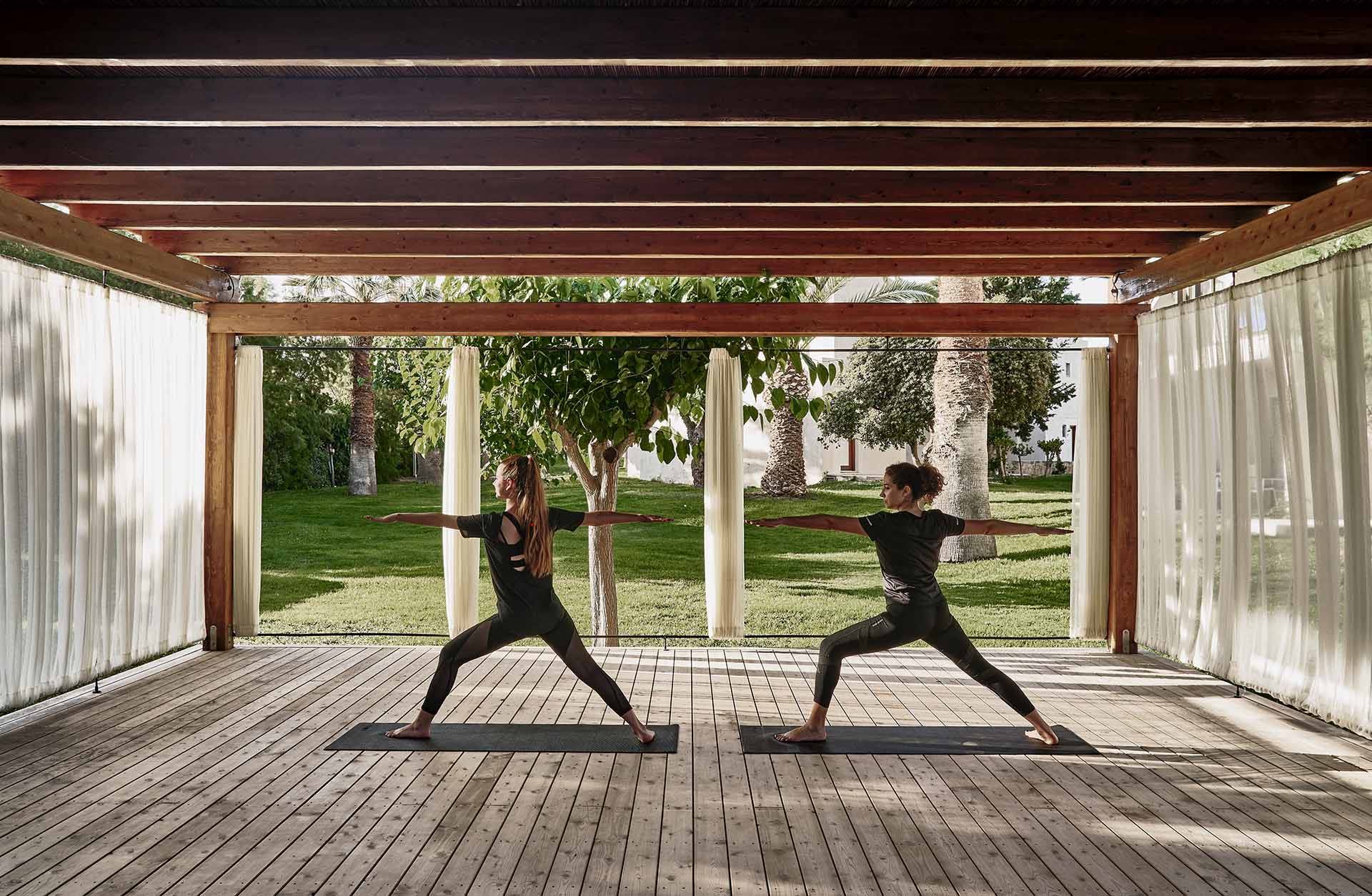 Yoga at the Cretan Eco Resort