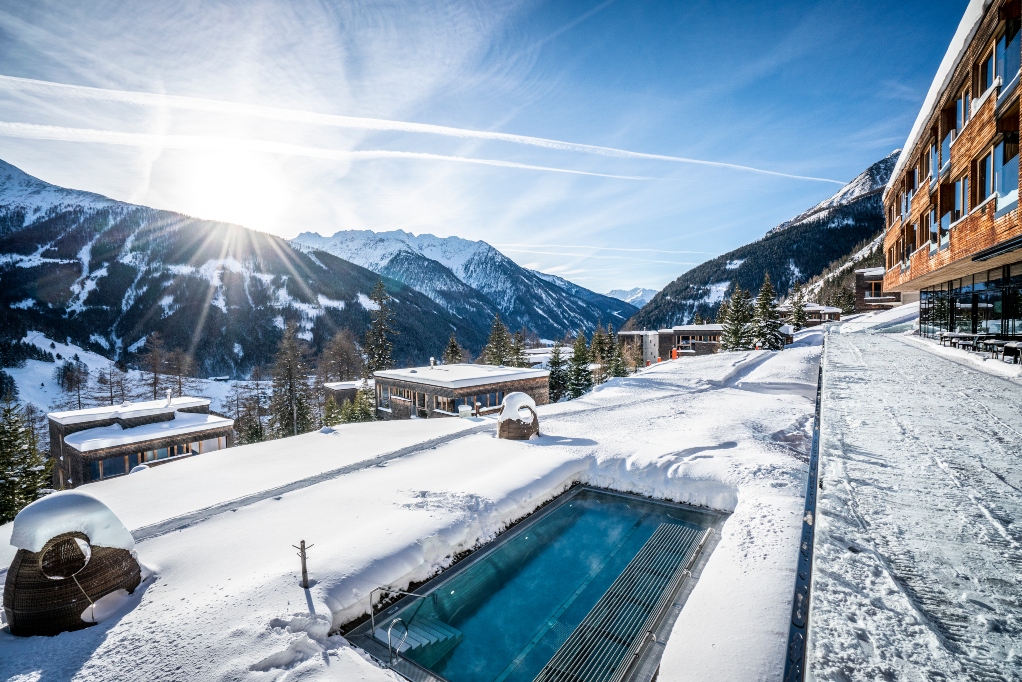 The Austrian Mountain Resort in Winter