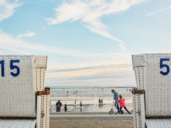 Beach chairs at The North Sea Retreat