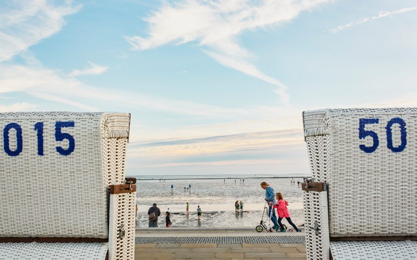 Beach chairs at The North Sea Retreat