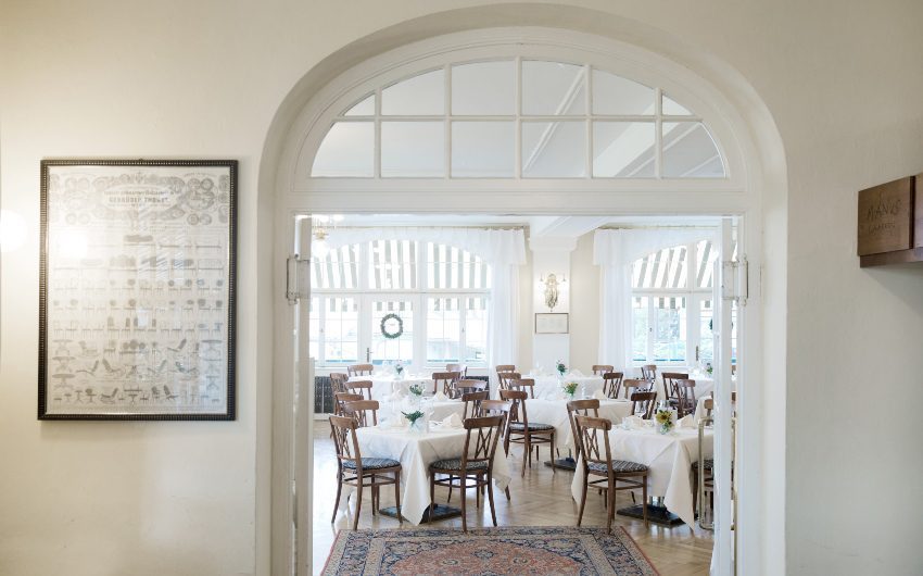 Restaurant at the South Tyrolean Art Nouveau Hotel