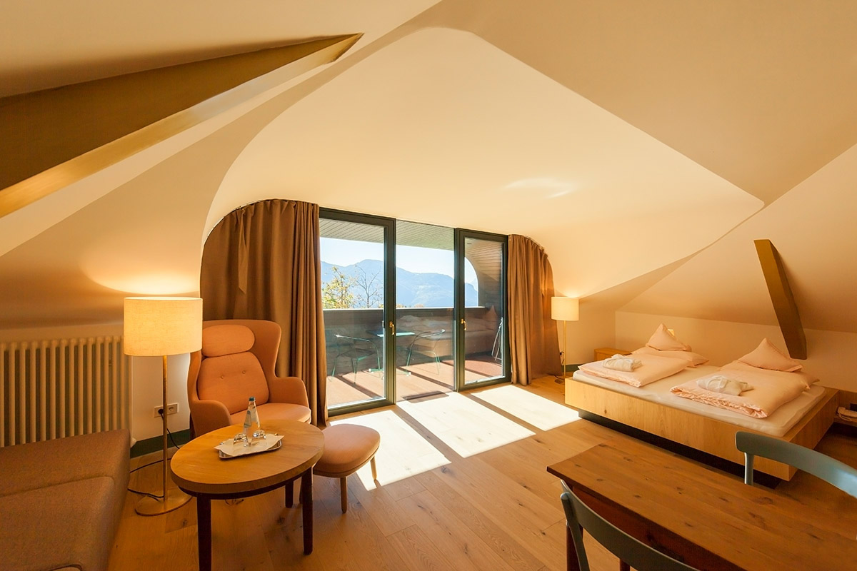 Suite at the South Tyrolean Art Nouveau Hotel
