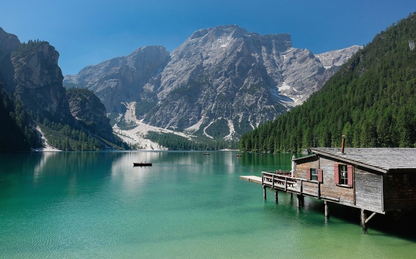 Lake in South Tyrol