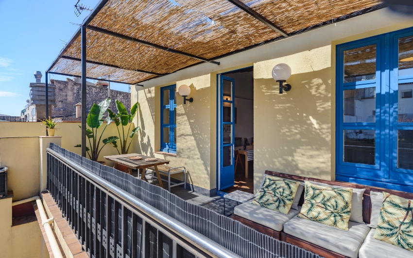 Balcony at the Costa Brava Design Loft