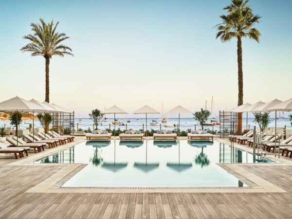Adult pool at Nobu Hotel Ibiza Bay