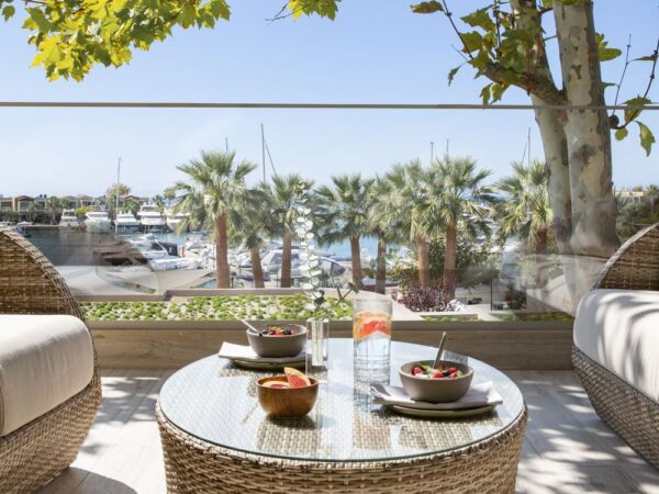 Deluxe one bedroom suite grand balcony at Porto Sani