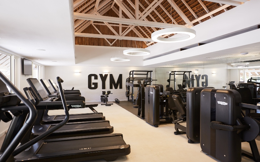 Gym at LUX* Grand Gaube