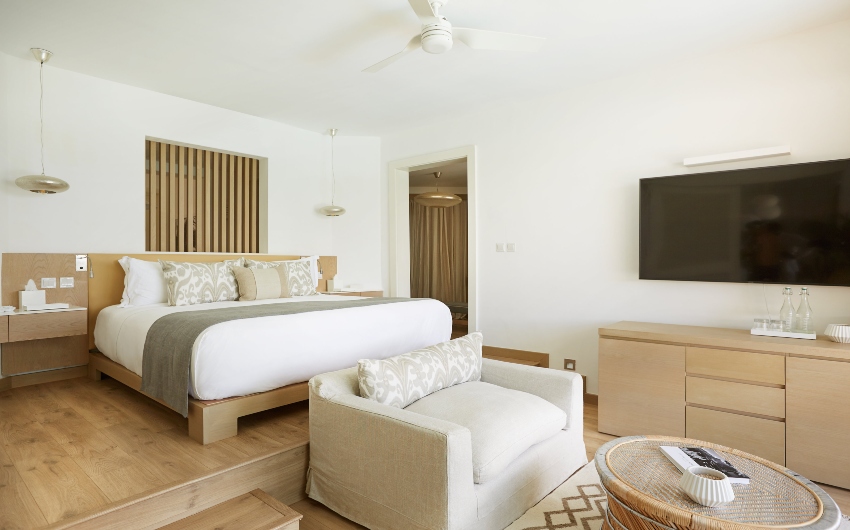 LUX* Grand Gaube Ocean Villa bedroom