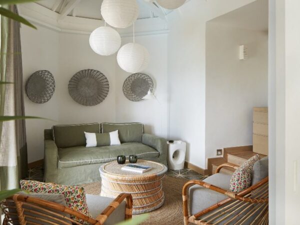 LUX* Grand Gaube Ocean Villa living area