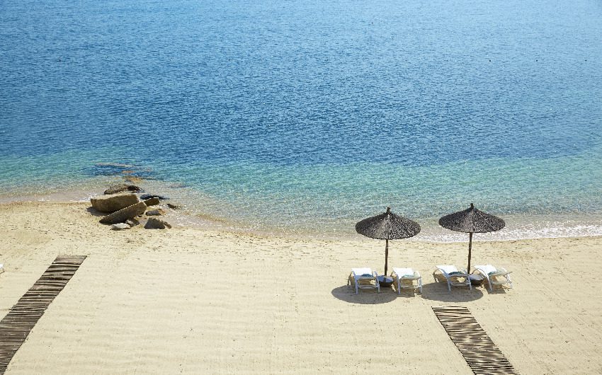 The Halkidiki Seafront Palace beach