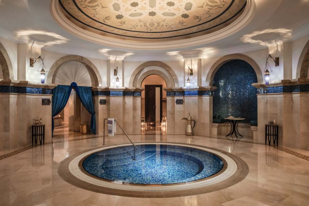 Hammam pool at One&Only Roya Mirage