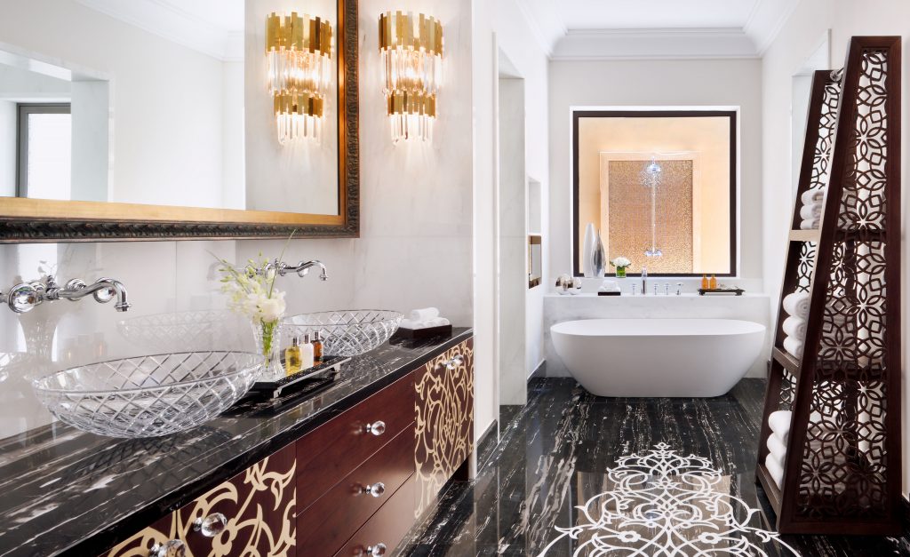 Bathroom at the Beach Garden Villa One & Only Royal Mirage Dubai