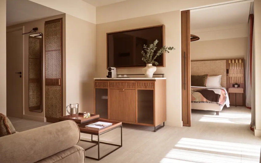 interior of a deluxe family room