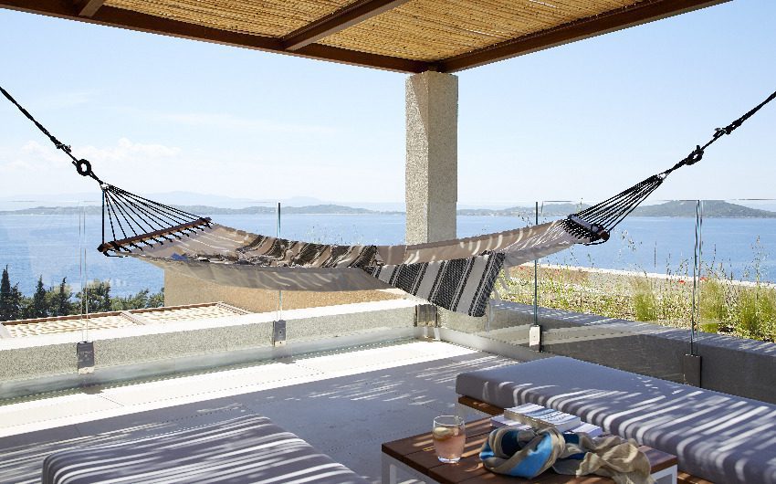 Villa with sea view at The Halkidiki Seafront Palace