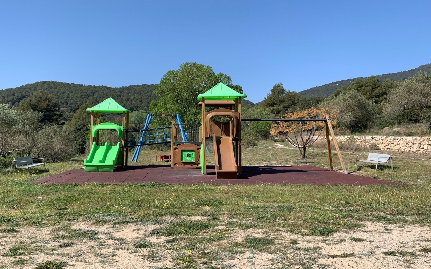 Playground at the Catalan Rustic Hideaway
