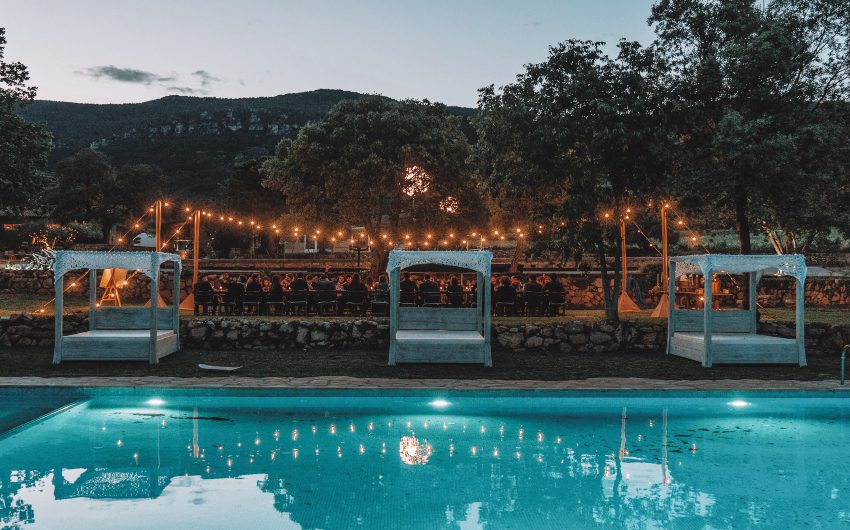 Pool at the Catalan Rustic Hideaway