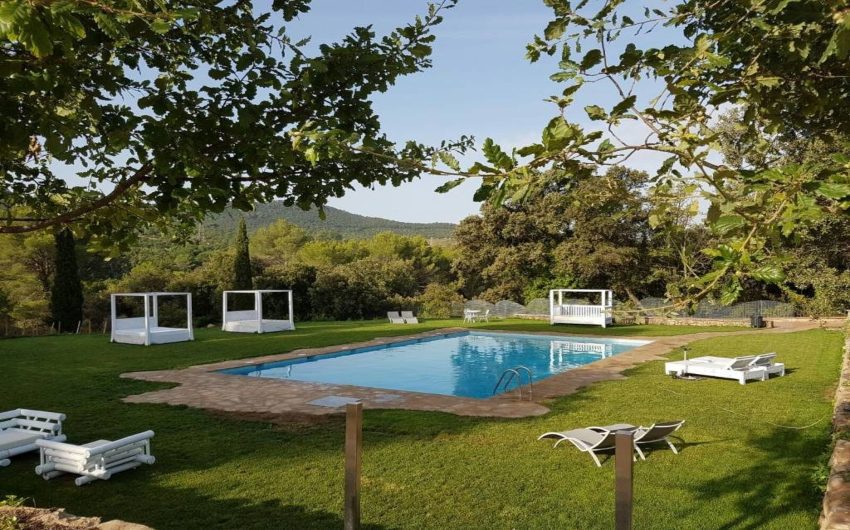 Pool at the Catalan Rustic Hideaway