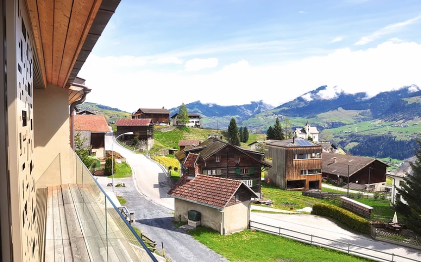 Views from the Swiss Mountain Apartment