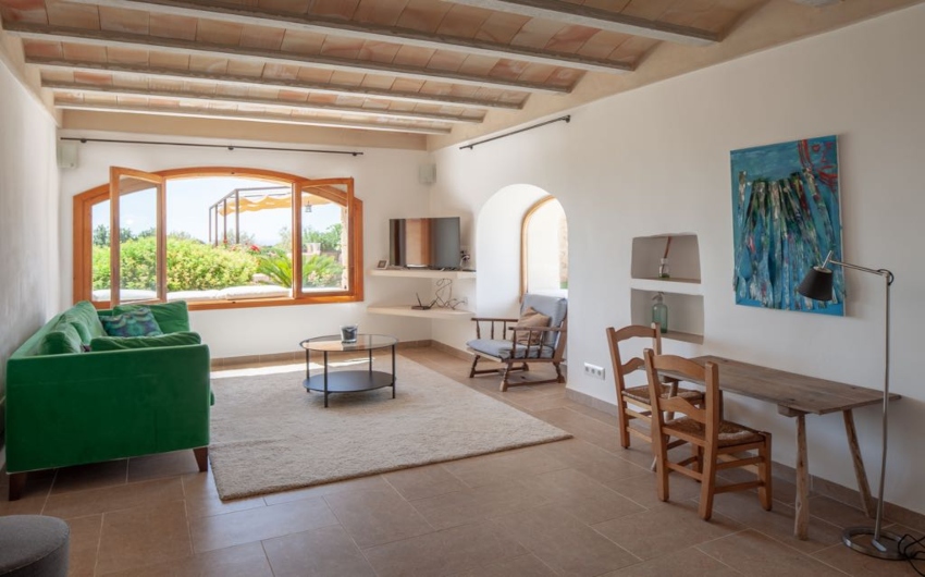 Living area at The Mallorcan Family Finca