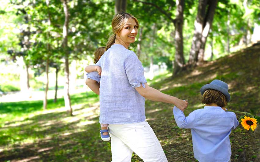 Ilonka and her children