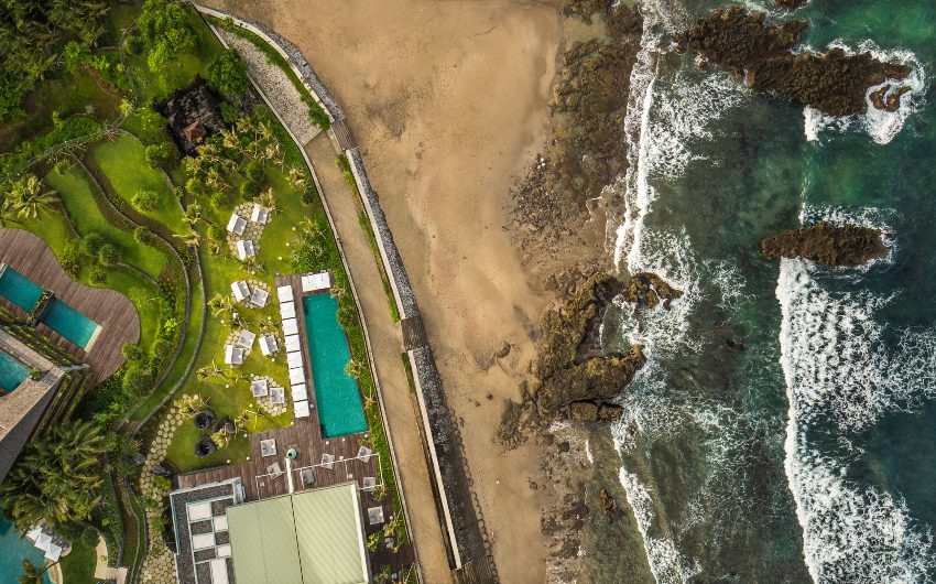 Como Uma Canggu aerial view