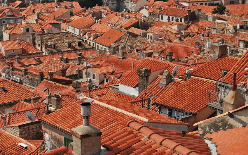 rooftops in Croatia