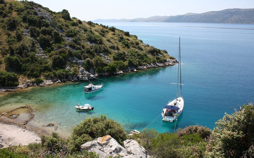 dalmatia bay in Croatia