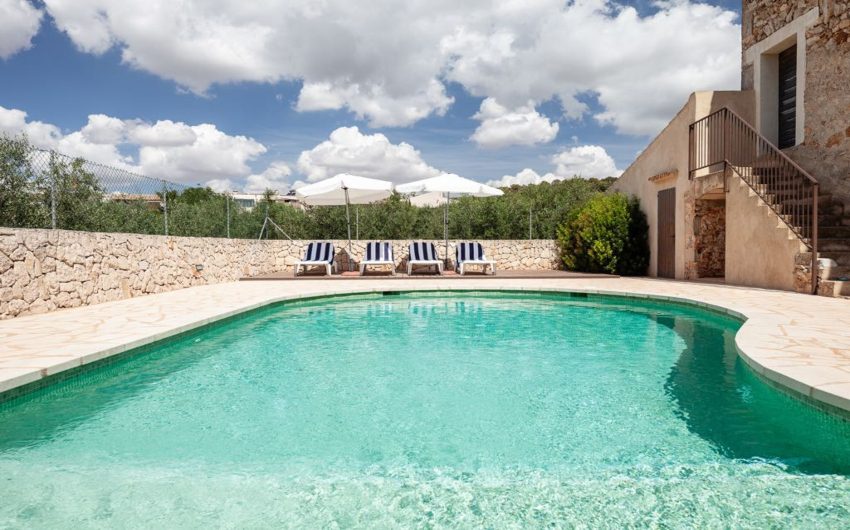 outside pool