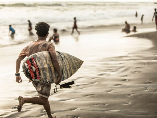 Surfing at Como Uma Canggu