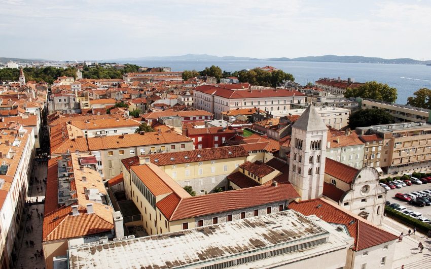 rooftops of Zadar Croatia