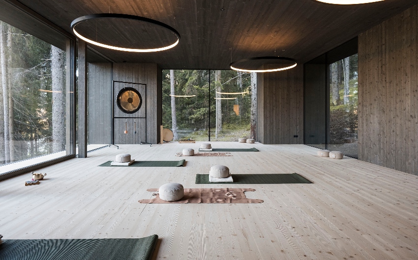 Yoga room at AKI Family Resort PLOSE